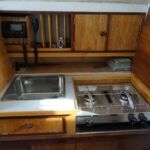 Atlanta 26 - Gas hob and sink unit