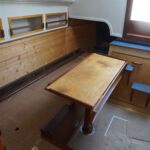 Atlanta 26 - Single berth space under the cockpit