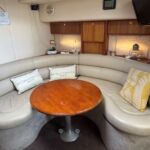 Hardy Seawings 355 - saloon seating and dining table