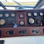 Princess 435 - Instrument gauges on refurbished dash