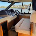 Princess 435 - Re-upholstered interior helmstation