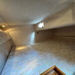 Midships berth with port light for ventilation and light