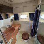 Ensuite facilities to master cabin