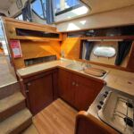 Galley with fitted appliances