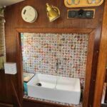 Cutlass 26 - Cold water sink in forward cabin