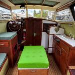Cutlass 26 - Looking forward in the aft cockpit