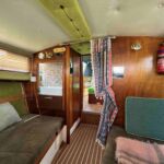 Cutlass 26 - View aft in main cabin