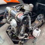 Single V8 LPG Converted Engine