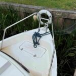 Hardy Navigator 18SX - Anchor locker with anchor and stainless steel pulpit