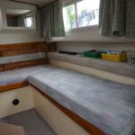 Princess 25 - Saloon seating makes into a double berth