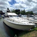 Princess 385 - Domino at mooring