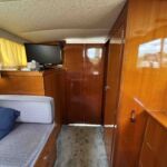 Freeman 27 - Privacy pull across door to forward cabin