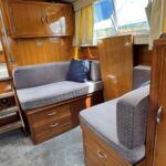 Freeman 27 - Storage drawers under dinette seating