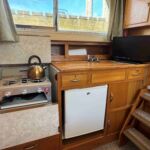 Freeman 27 - Galley with appliances