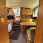 Freeman 27 - Looking aft in the main cabin
