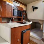 Midships cabin