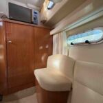 Sealine F34 - Midships seat and hanging locker