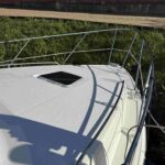 Sealine F34 - Stainless Steel Pulpit Rails around the forward deck