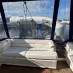 Sealine F34 - Transom seating and transom gate