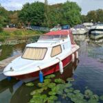 Solitaire at mooring