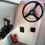 Steering and gear lever