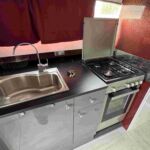 Elysian 27 - Stainless steel sink unit and 4 ring gas hob