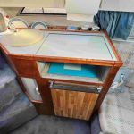 Fairline Sprint 21 - Fridge and sink with cold water tap